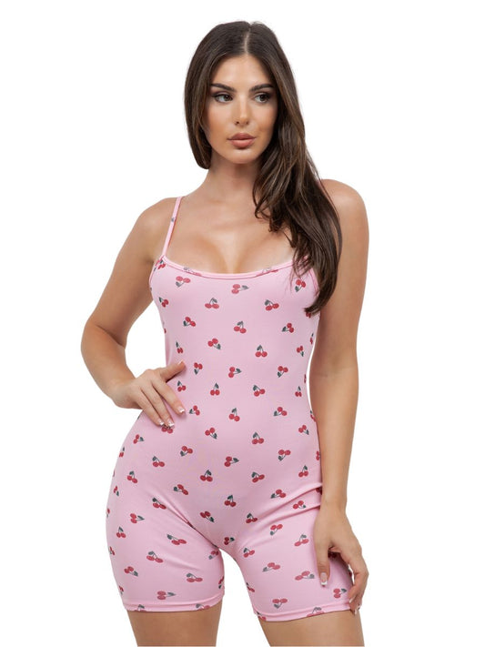 Carissa Cherry Romper