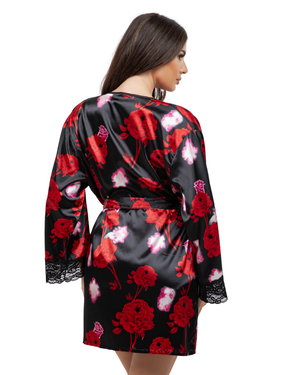 Adrianna Robe & Bra Set