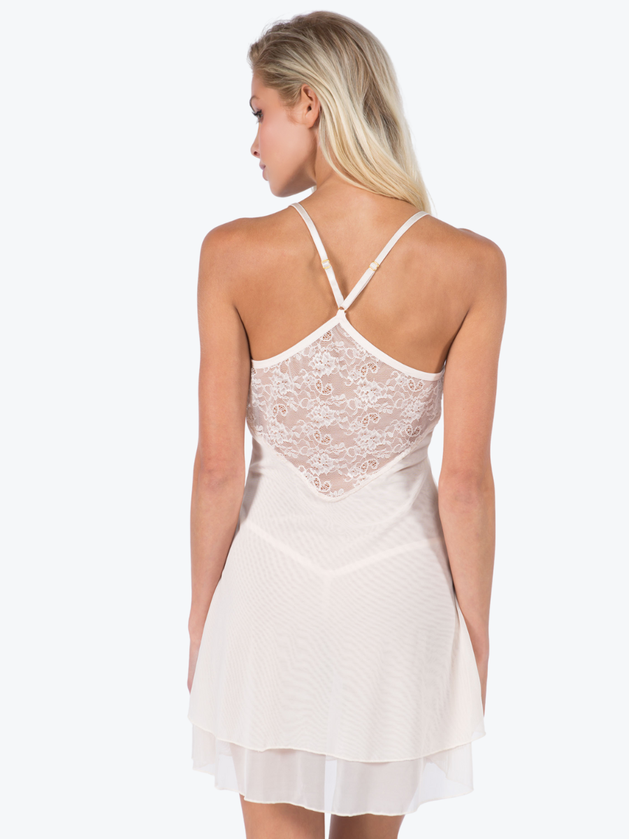 Amelia Lace & Sheer Babydoll