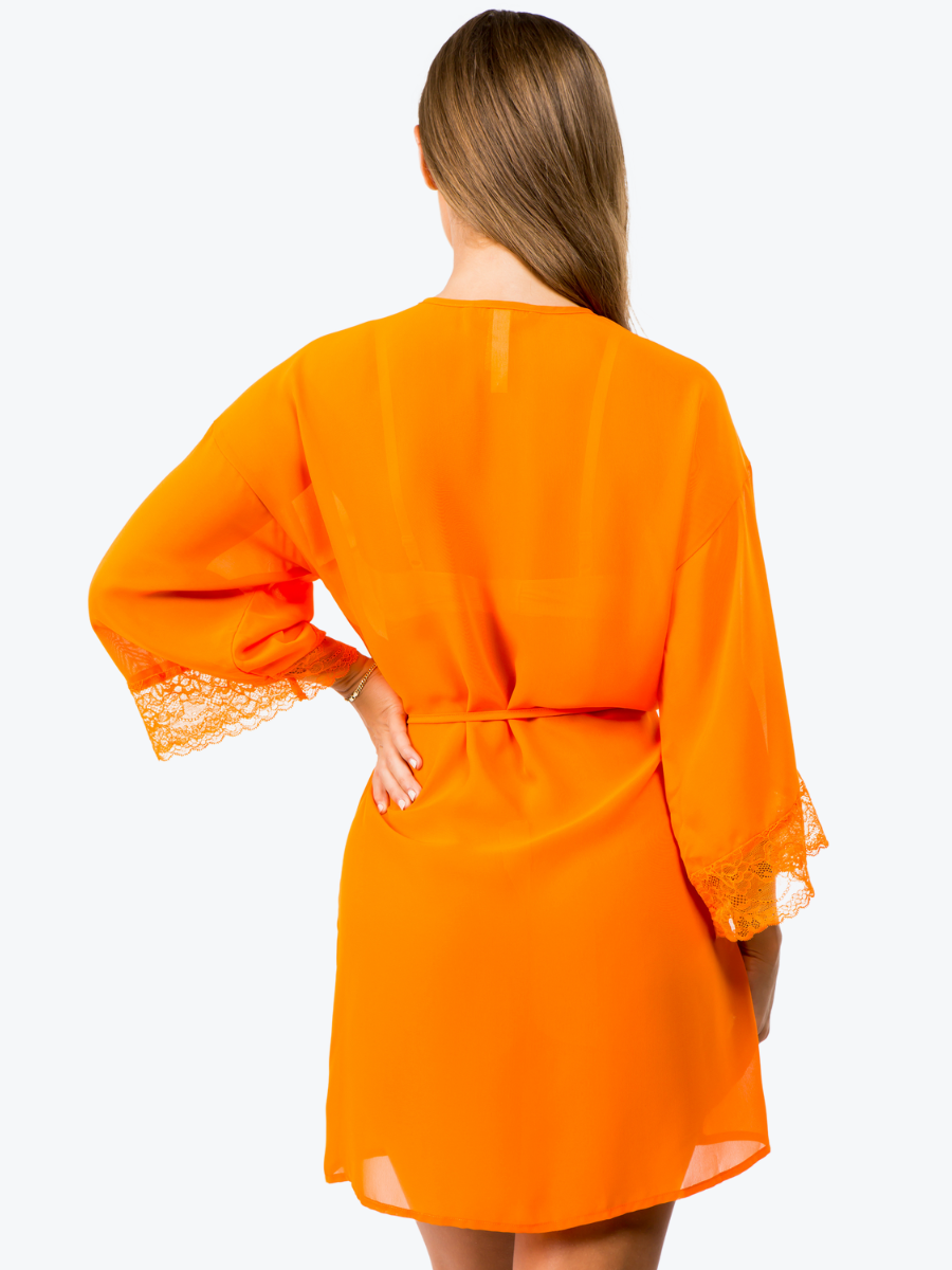 Sophia Sheer Shorty Robe