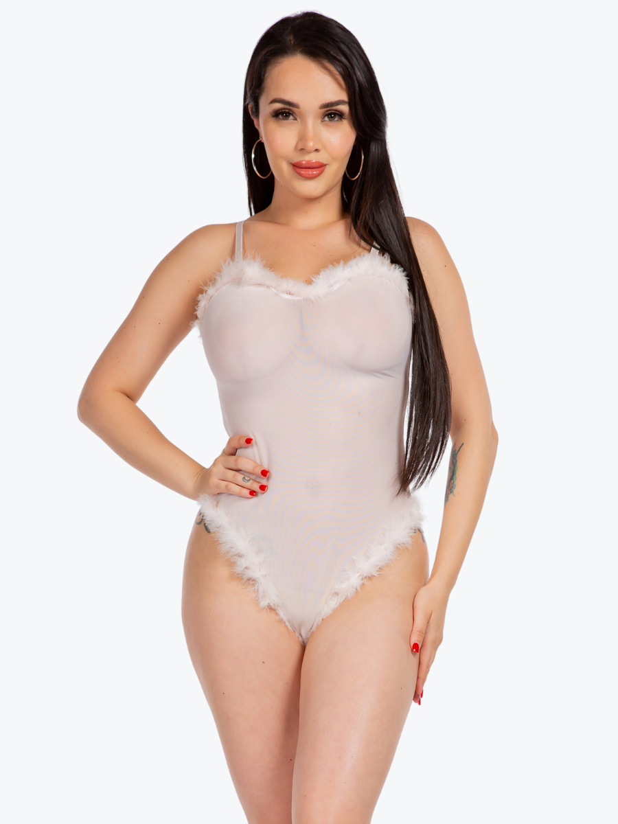 Marilyn Marabou Sheer Teddy