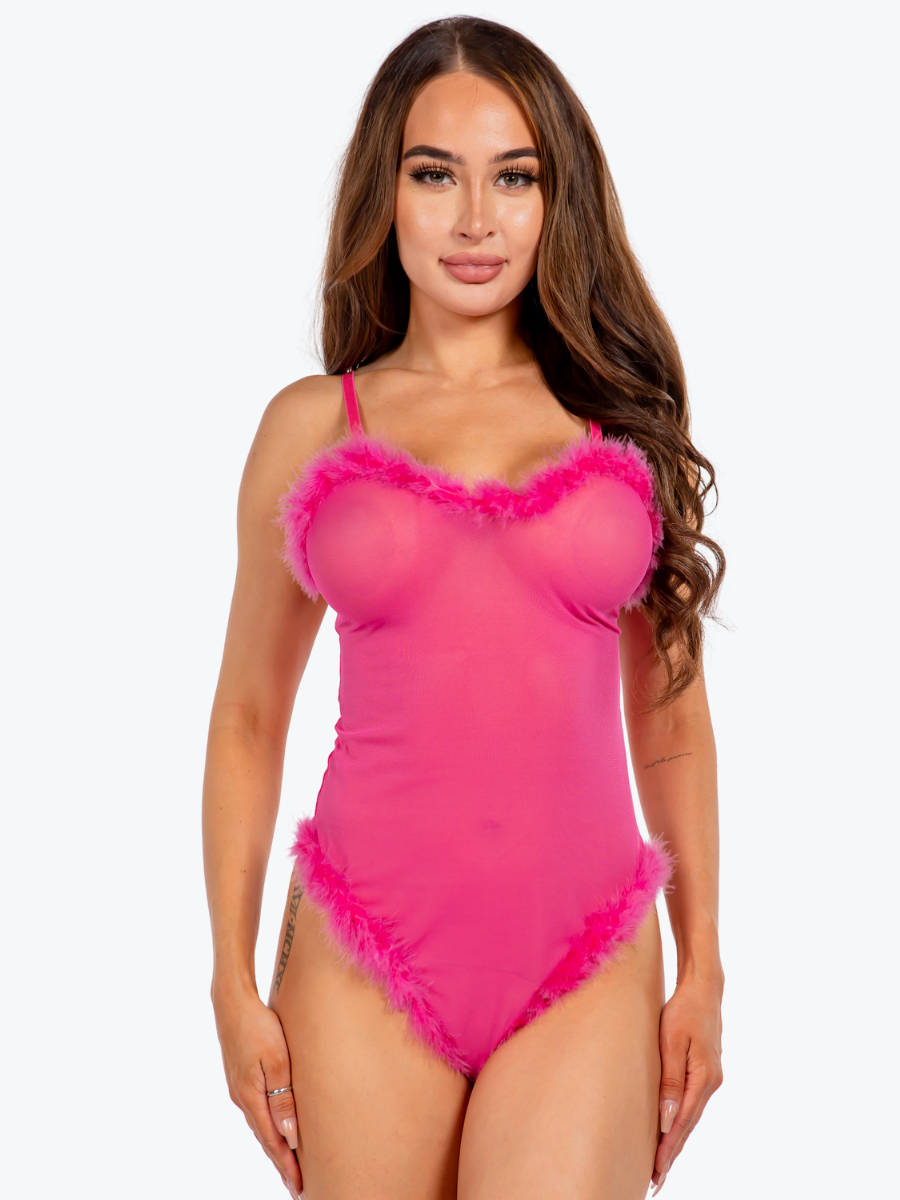 Marilyn Marabou Sheer Teddy