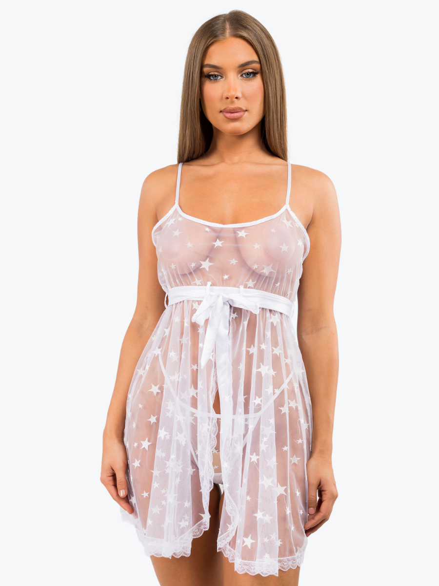 Dixie Star Sheer Babydoll