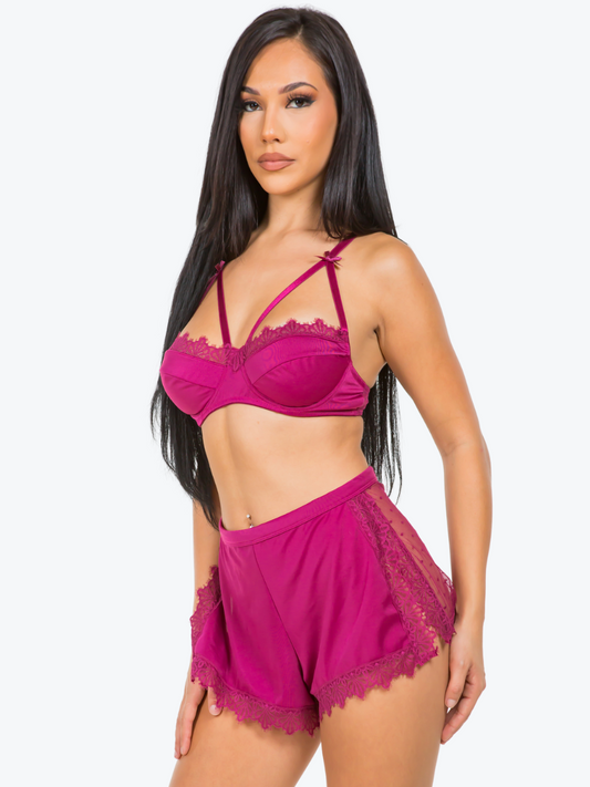 Mimi Cage Underwire Lounge Set