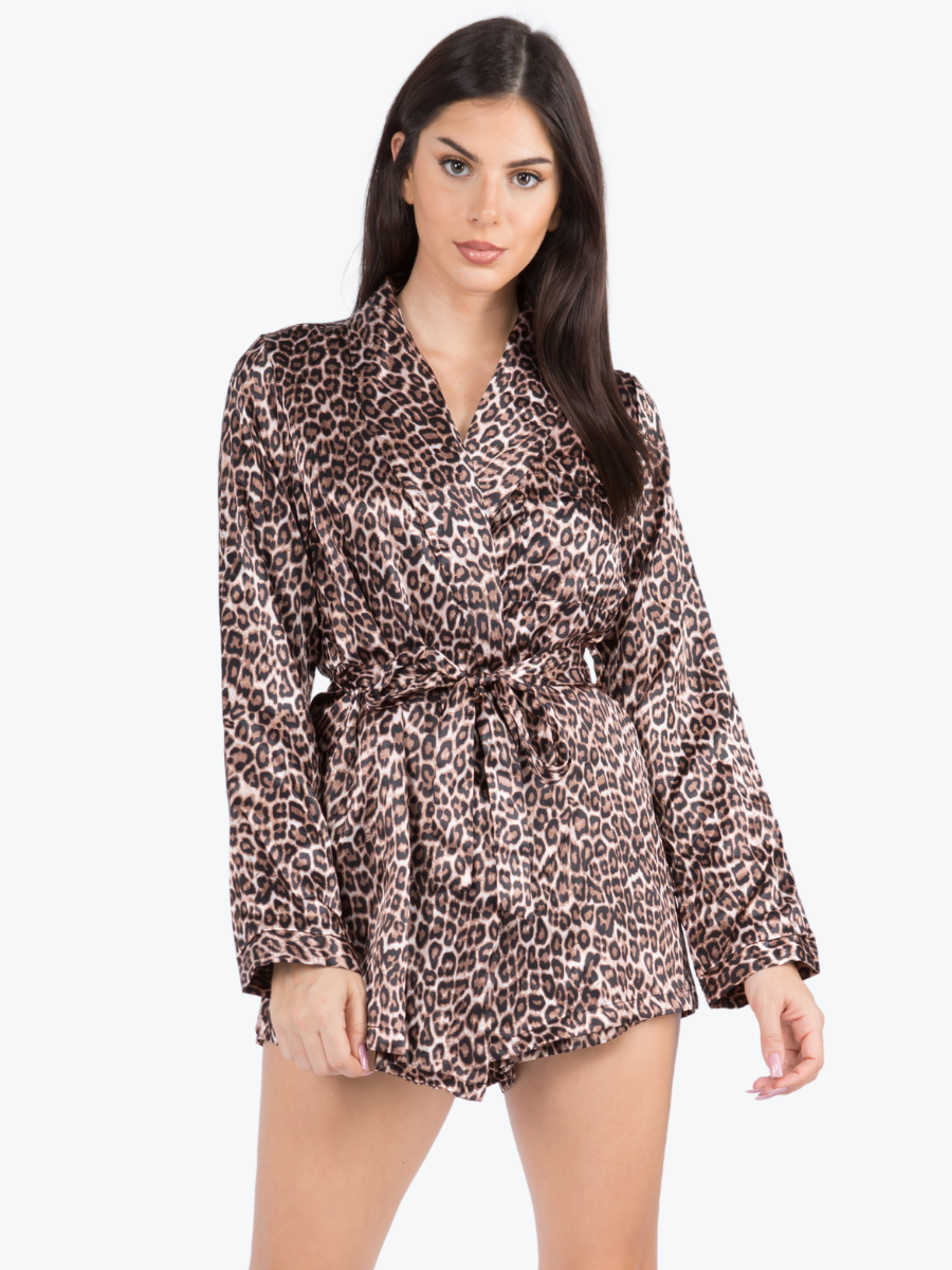 Plus Size Kylie Robe & Short Set