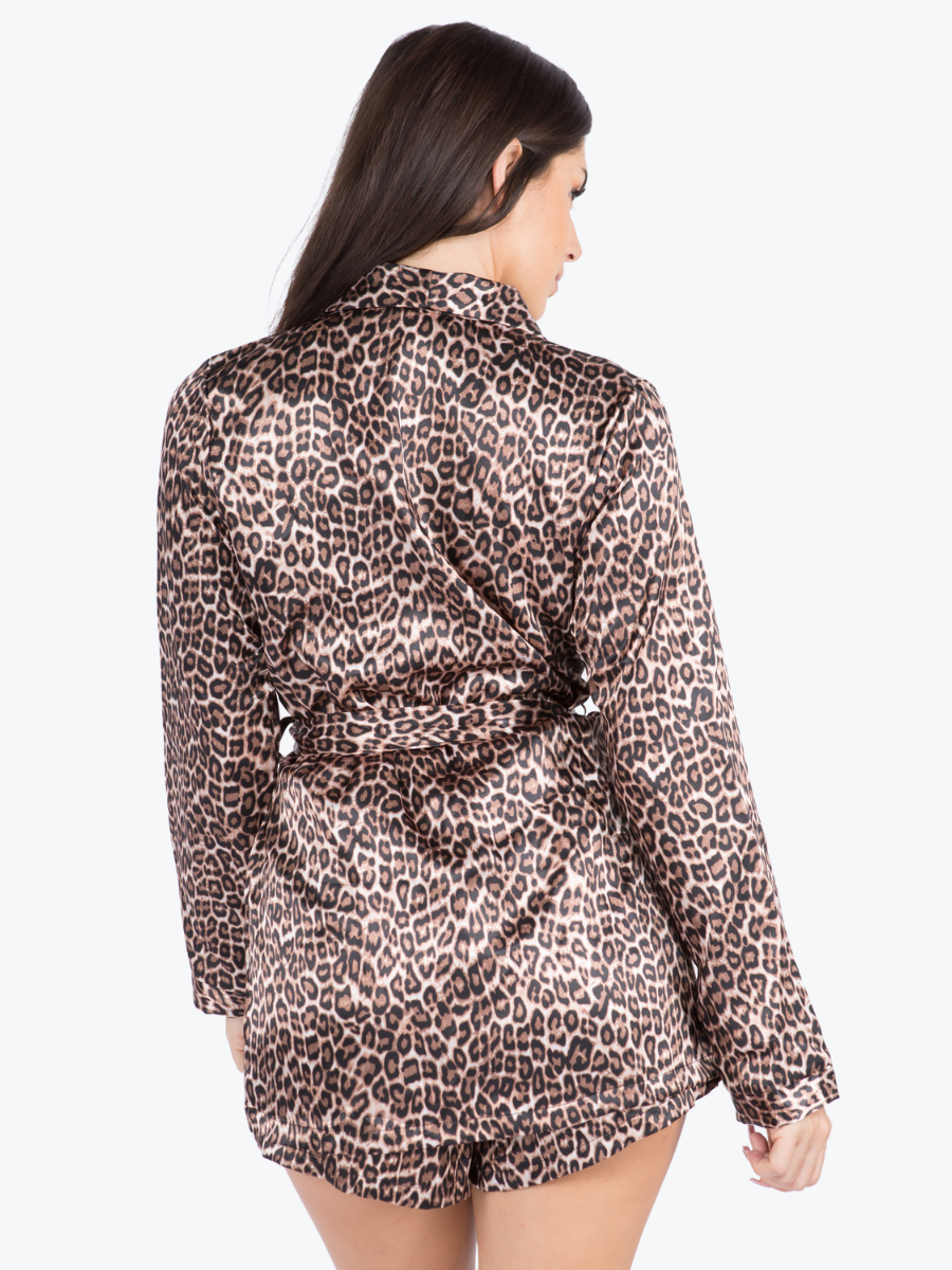 Plus Size Kylie Robe & Short Set