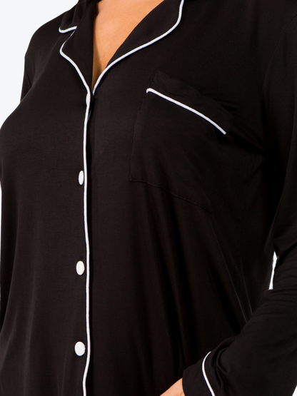 Carmen Long Sleeve & Short PJ Set