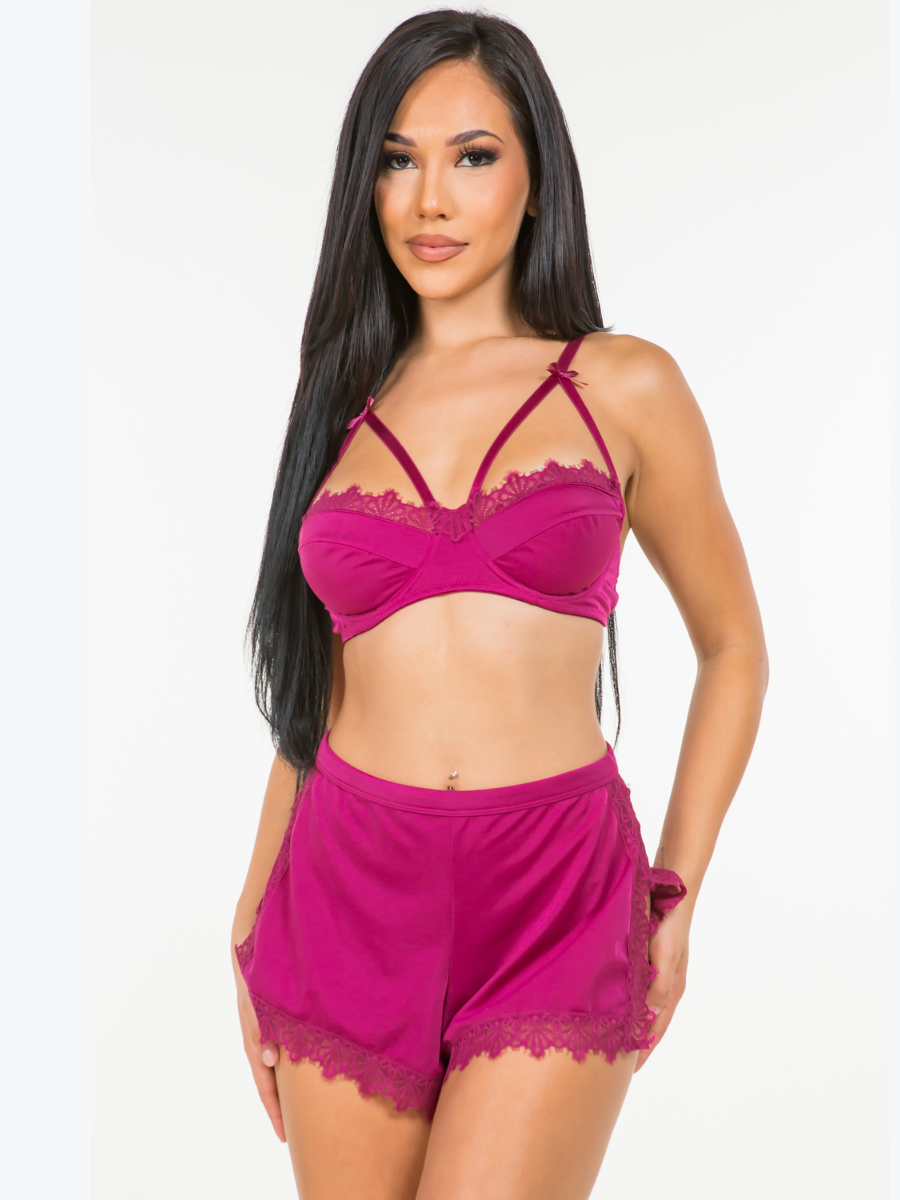 Mimi Cage Underwire Lounge Set