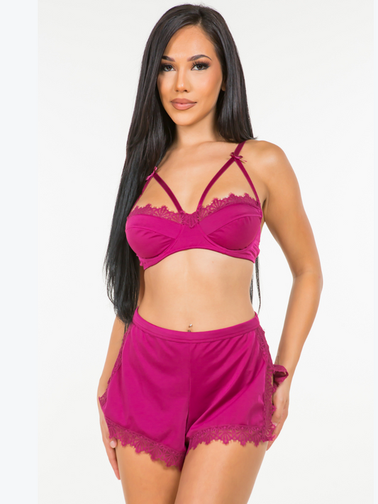 Mimi Cage Underwire Lounge Set